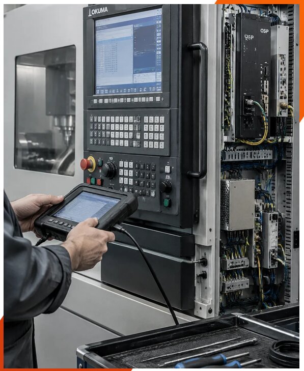 Ремонт систем Okuma OSP в Кандалакше от 8082 р. | ЮнионикРу